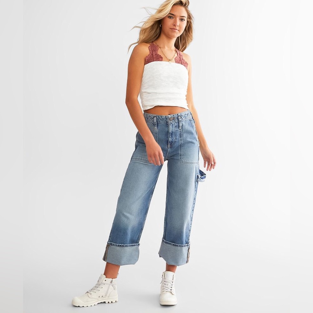 We The Free major league cuffed jeans